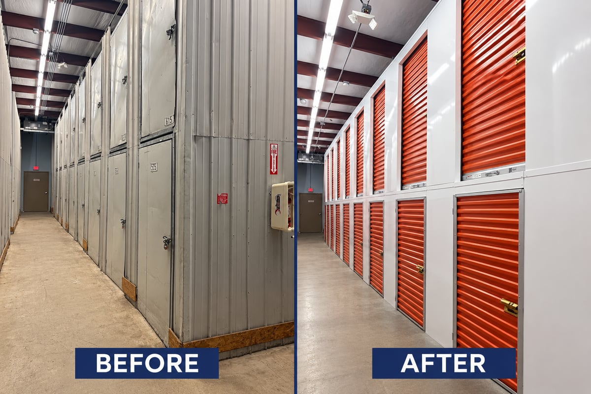 reskin with door replacement before and after
