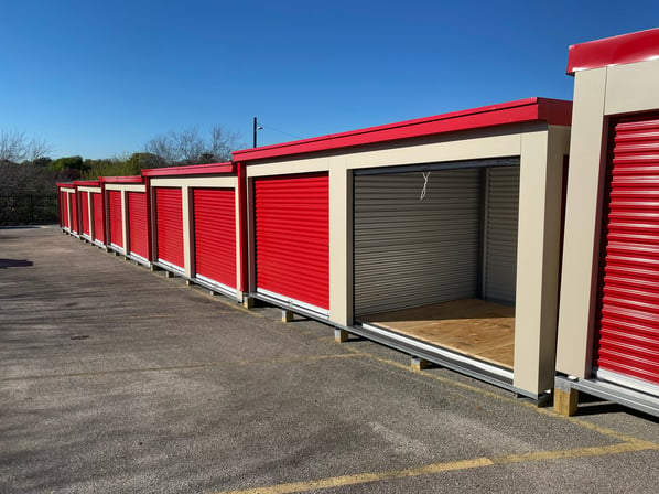 Parking lot after MASS portable unit expansion