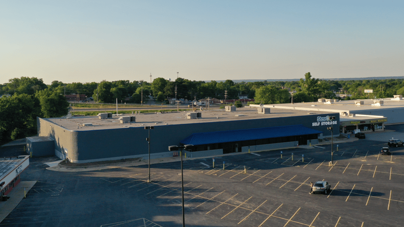 Retail Supermarket that was converted into a self storage facility