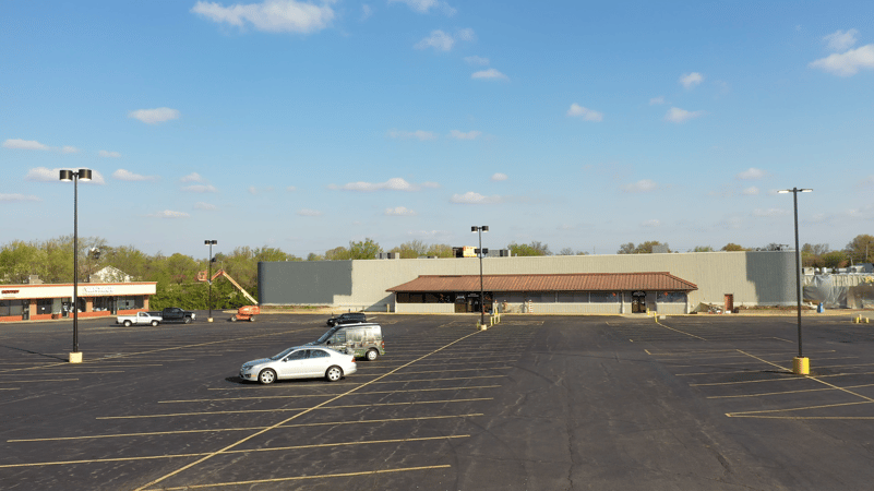 Retail supermarket before it was converted into a self storage facility