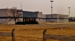 An abandoned retail store