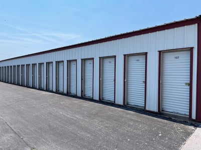 Several new roll-up doors at Farner Storage