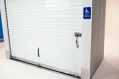 ADA compliant self storage door 