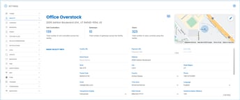 Configuring Main Facility Settings in the Web Portal
