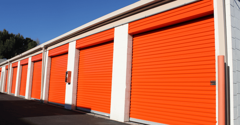 After image of a door replacement project at Public Storage in Ventura