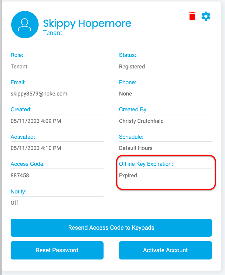Verifying a User Has an Active Digital Key
