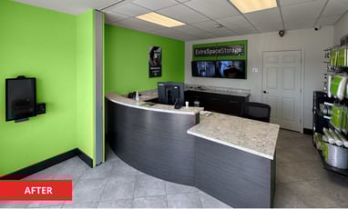 Self Storage Office Remodel After