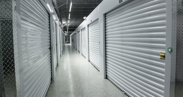 A temperature-controlled storage building