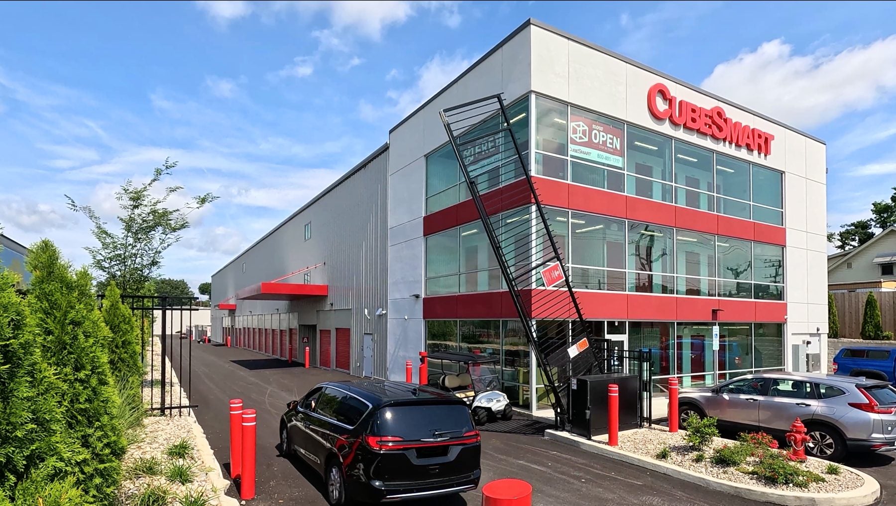 Multi-story CubeSmart facility in Nashville, TN