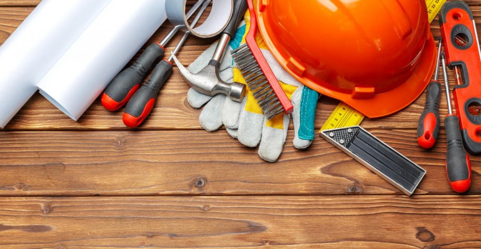 handy tools for renovation or construction
