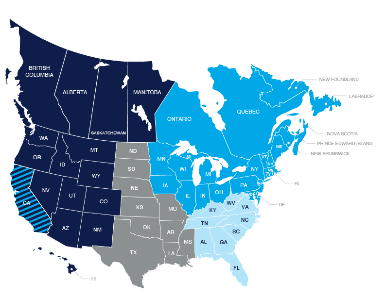 Janus International Noke Territory Map